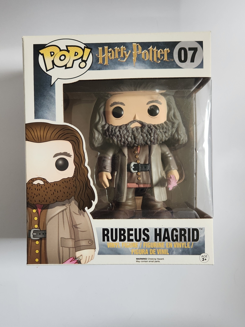 Funko Pop! Harry Potter Rubeus Hagrid #07 - Brown & Gray